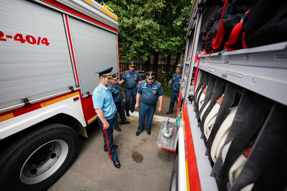 Пожарно-спасательные подразделения Кузбасса получили новую технику